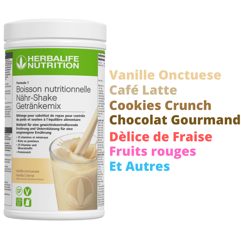 Formula 1 - 21 portions (2,23 € par repas)