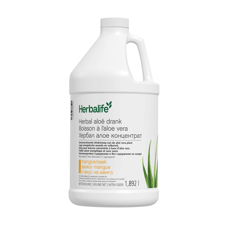 Boisson concentrée à l'aloe vera 1,89L